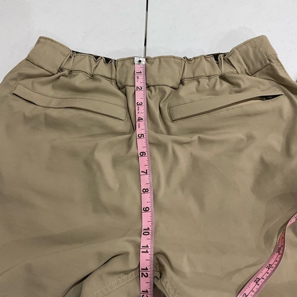 Duluth Trading Co. Cargo Pants Tan Elastic Back Waist Nylon Men’s Med Waist 30 L - Picture 13 of 16